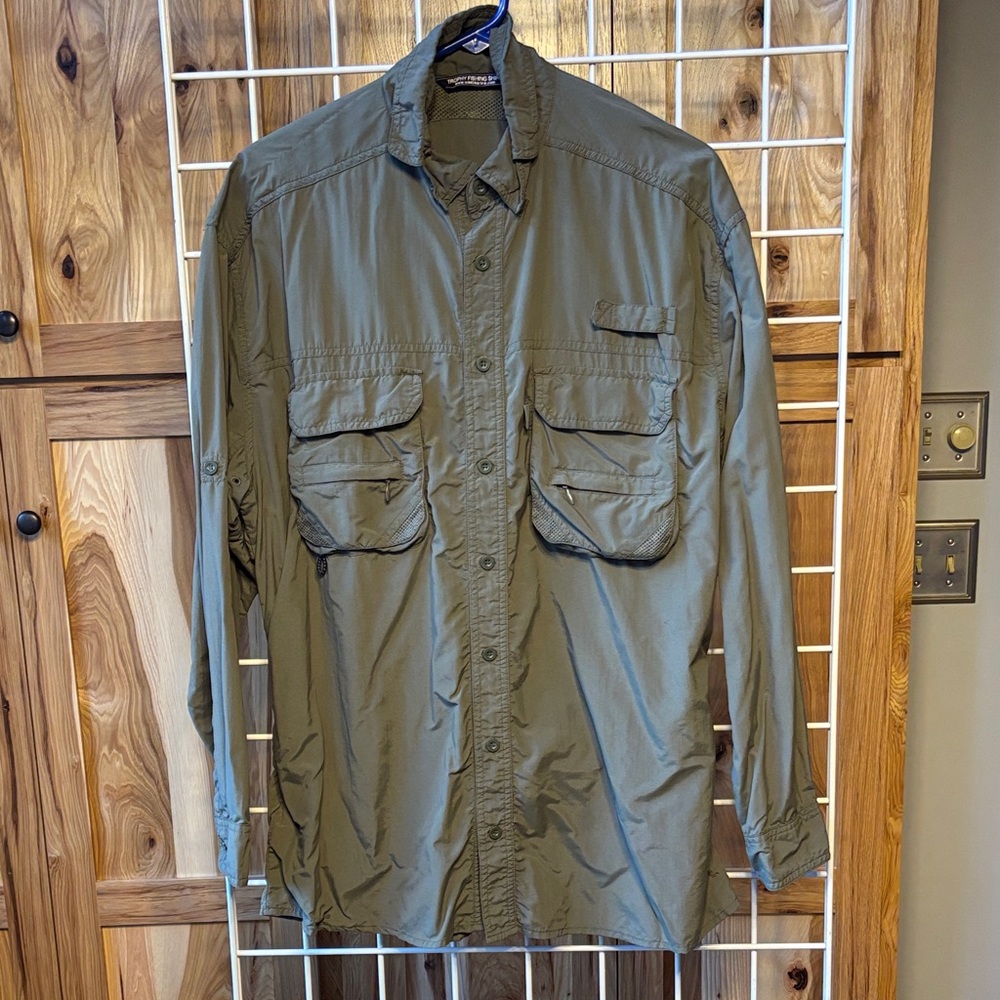 Stylish Olive Green Button Down Shirt for Men